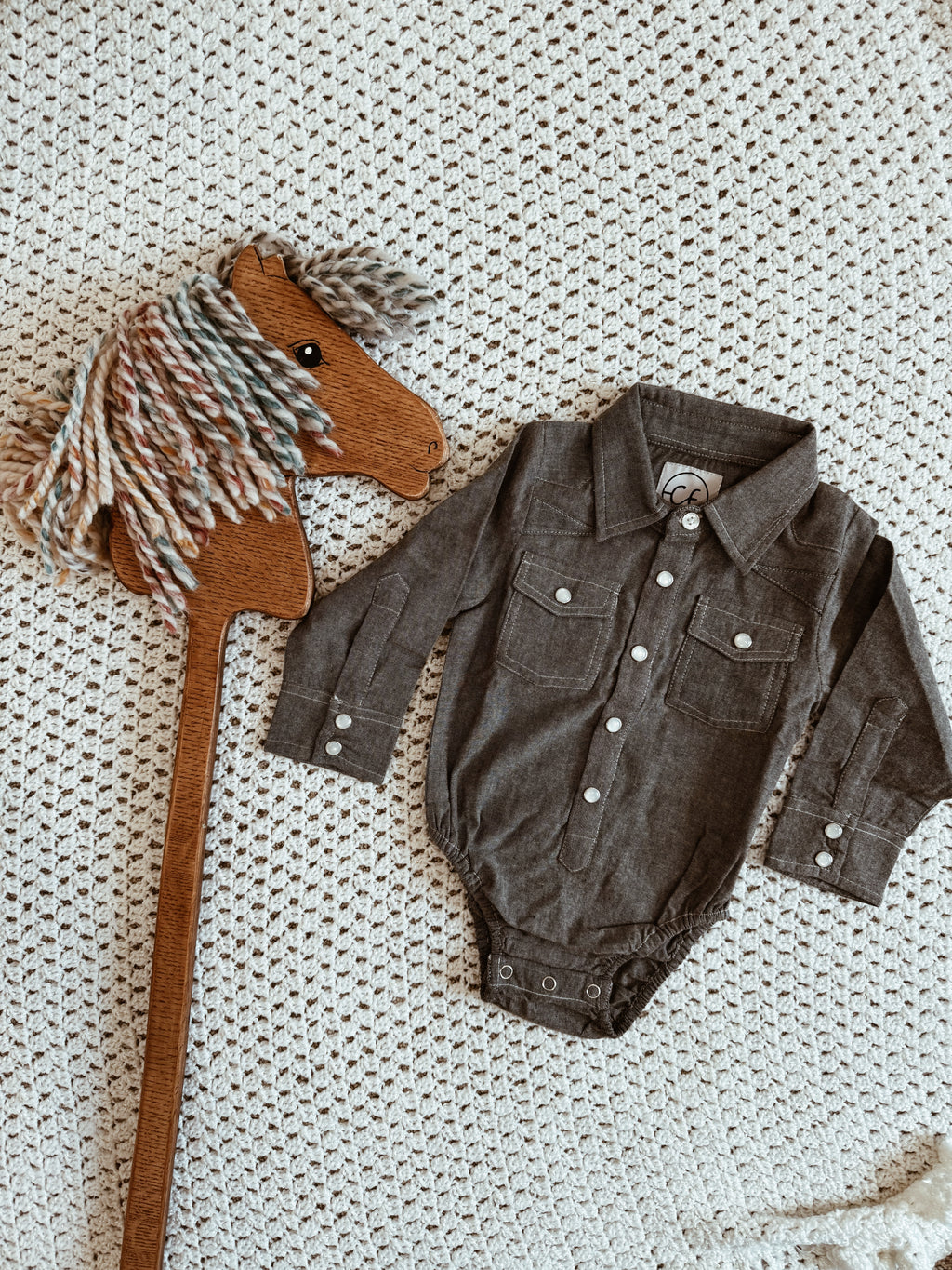 Long sleeve button-up