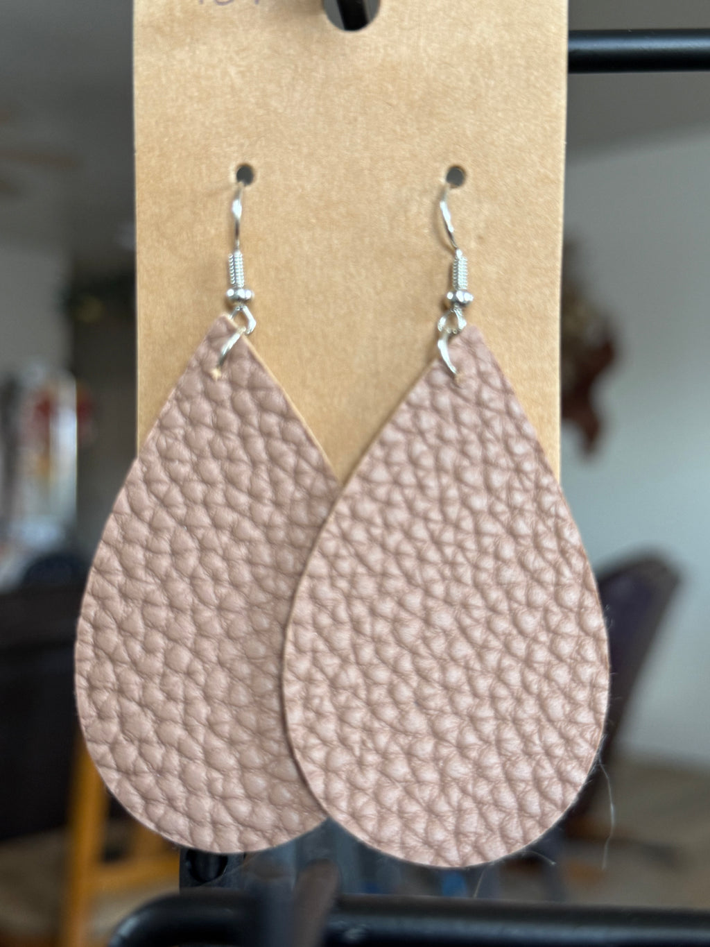 Large solid earrings
