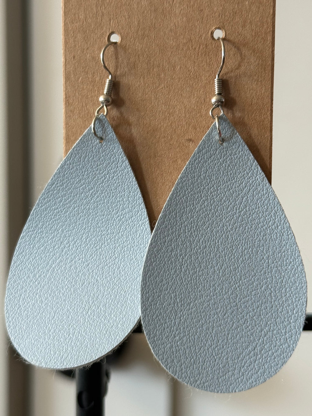 Large solid earrings